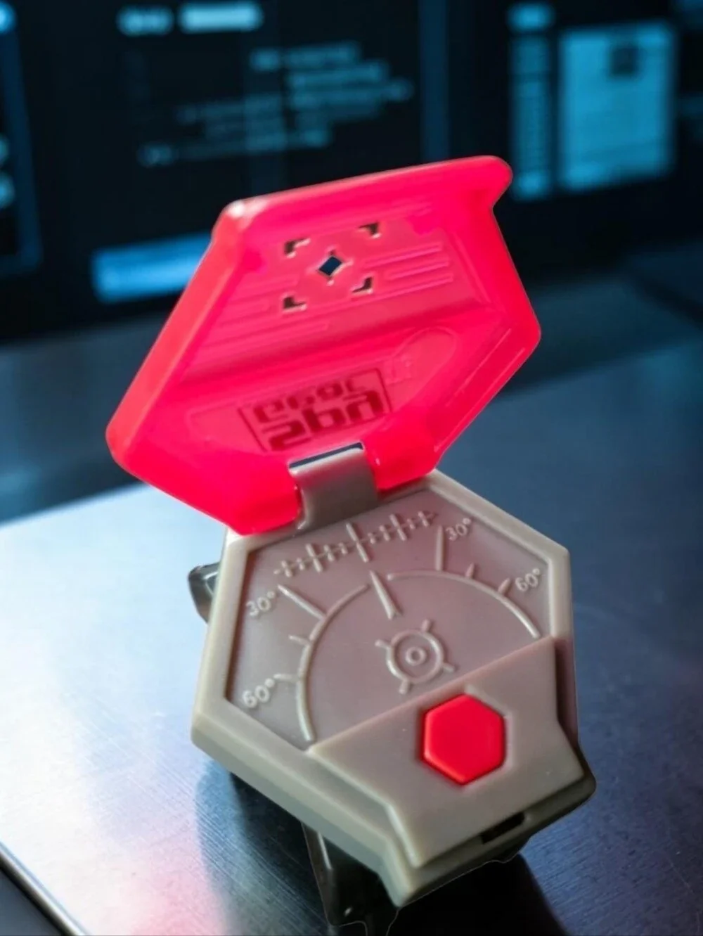 2012 McDonald's Spy Gear Collection Spy Disc Defense Watch Role Play Action Toy.